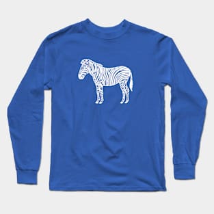 Zebra - detailed animal lovers design Long Sleeve T-Shirt